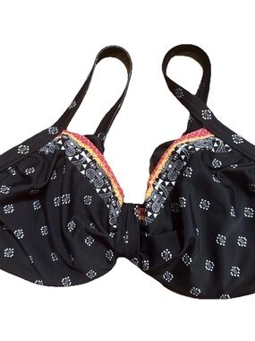 LASCANA printed bikini top, With Underwire  NWT’s Size 38DD